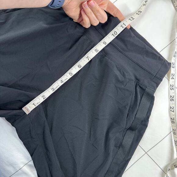 Athleta Pants Womens 4 Black Nolita Slim Tapered Crop Pull On Commute Stretch - Picture 9 of 12